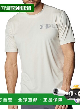 日本直邮Under Armour UA Armor Dry 男士短袖 T 恤春夏白色运动
