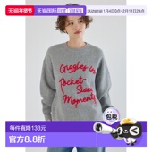 日本直邮RODEO 女装 CROWNS 1h可退 WIDE BOWL 手绘风刺绣 宽松针