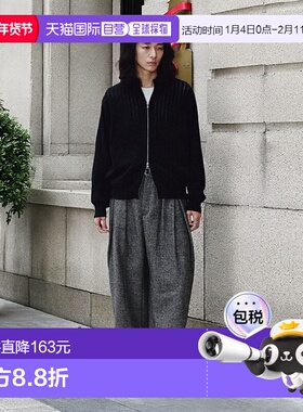 1h可退 日本直邮WYM LIDNM 男装 宽松版型 原创粗花呢 阿尔契西裤