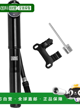 【日本直邮】Gorix 自行车携带型打气筒 兼容法/美式气门