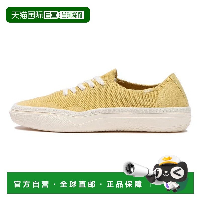日本直邮Vans Circle Vee 透气轻便耐磨 低帮 板鞋 男女同款 黄色,运动鞋new,板鞋,淘宝优惠券,粉丝福利购,淘宝优惠卷