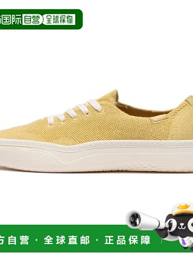 日本直邮Vans Circle Vee 透气轻便耐磨 低帮 板鞋 男女同款 黄色