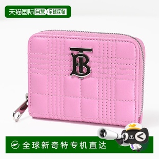 日本直邮Burberry 标志L LOLA 零钱包零钱包零钱包卡包迷你钱包TB