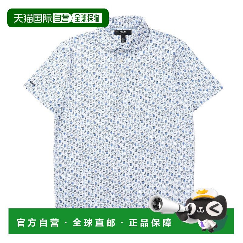 日本直邮Ralph Lauren 拉夫劳伦男士高尔夫服饰鸡尾酒图案修身性