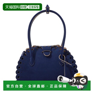 日本直邮MARY AL TERNA 女士 细绒面手提包 圆环有机造型 3303620