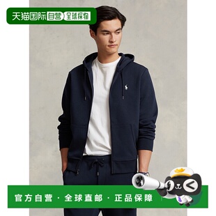 日本直邮Polo Ralph Lauren FW22 纯色连帽拉链长袖卫衣 男款 海