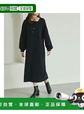 日本直邮PAIRMANON 女士层叠风格无口袋连衣裙 140485