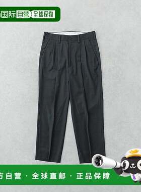 1h可退 日本直邮new basic 男士羊毛混纺休闲西裤 URA714H003