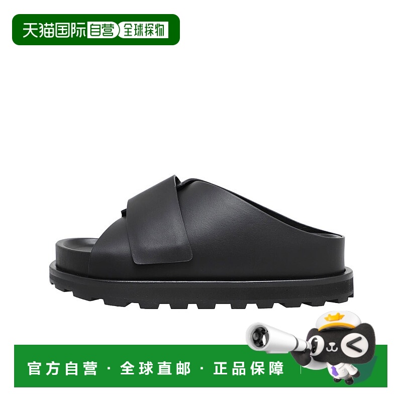 1h可退 日本直邮JIL SANDER 女士牛皮材质厚底凉鞋 J44WX0007P050