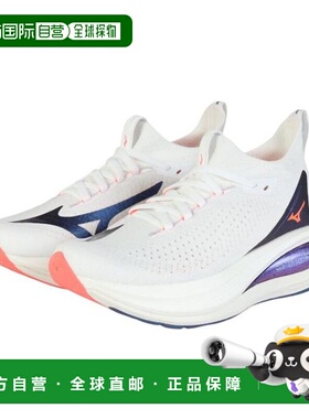 日本直邮MIZUNO 新视野2跑步鞋 美津浓蓝色白色 J1GD253421