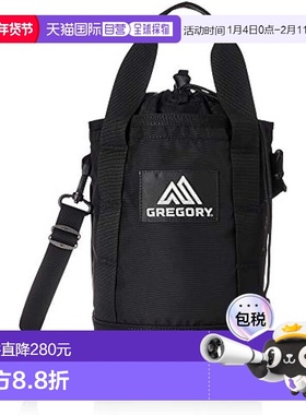【日本直邮】Gregory格里高利 单肩挎包 08J*29349 黑色斜挎包