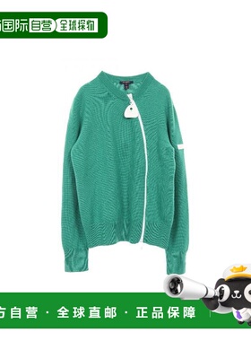 日本直邮中古LV路易威登女A级95新knit针织羊毛上衣绿色