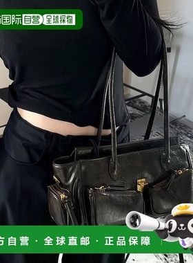 1h可退 日本直邮florge 女士 2WAY 格纹仿皮Y2K翻盖波士顿包/单肩