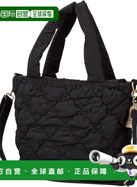 【日本直邮】Hapitas Snoopy 绗缝手提袋 6089 黑