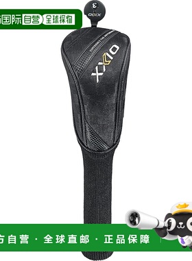 【日本直邮】Dunlop XXIO 球杆保护套 GGE-X148F 黑色格纹