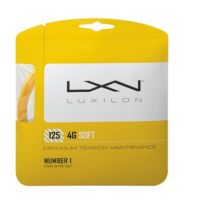 日本直邮LUXILON 4G SOFT 125套装 网球线