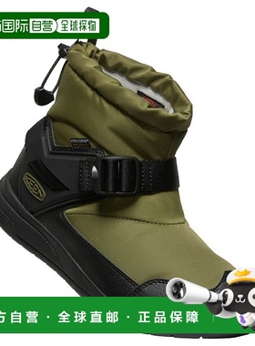 日本直邮Keen-敏锐的长靴子Hoodromeo WP M 1025475男士：橄榄色K