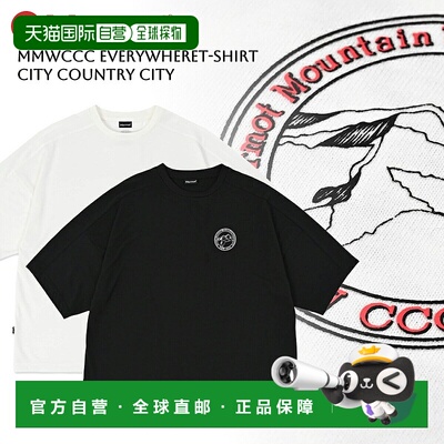 日本直邮Marmot MMWCCC Everywhere T恤 CITY COUNTRY CITY mtss2