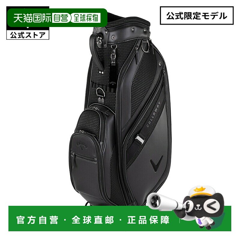 日本直邮Callaway Callaway 高尔夫球包 25 JM DC 黑色 推杆包