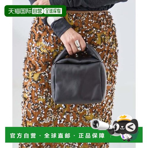 日本直邮JOURNAL STANDARD Bucket Baggage 蓬松方块包 黑色