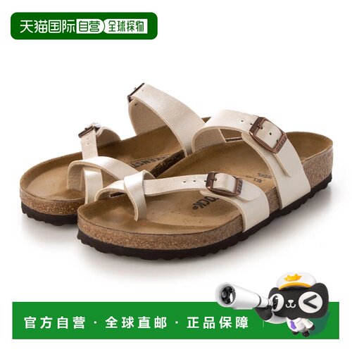 日本直邮Birkenstock Mayari BF Graceful 常规宽度 优雅珍珠白