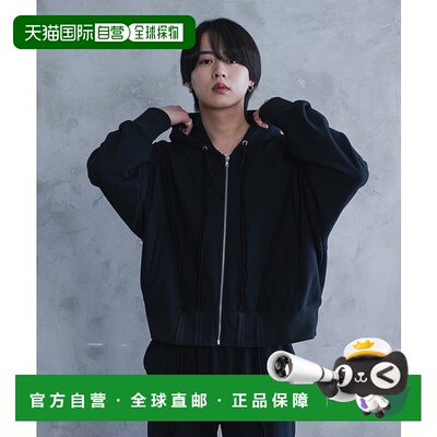 日本直邮AROUND FLAVA 男士重磅连帽拉链卫衣 AFWUF244001