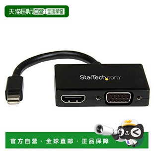 【日本直邮】Mini DP连接A/V适配器 2合1Mini 显示端口