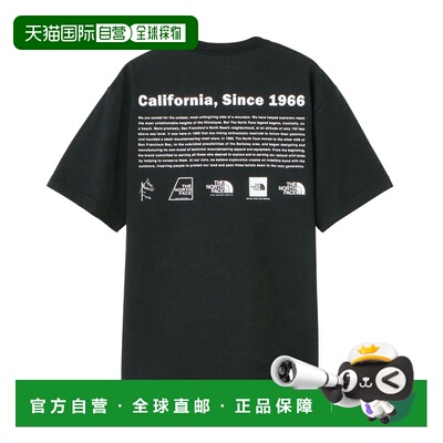 日本直邮THE NORTH FACE 短袖历史徽标 T 恤 NT32407 男士 North
