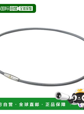 【日本直邮】法藤RAKUWA 磁力钛项链 金属上部 灰色/银色