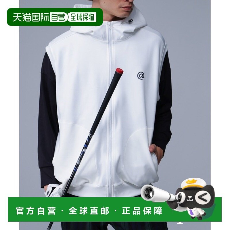 1h可退 日本直邮antiqua男女同款STCH系列休闲风格带帽印花马甲易,男装,常规马甲,淘宝优惠券,粉丝福利购,淘宝优惠卷