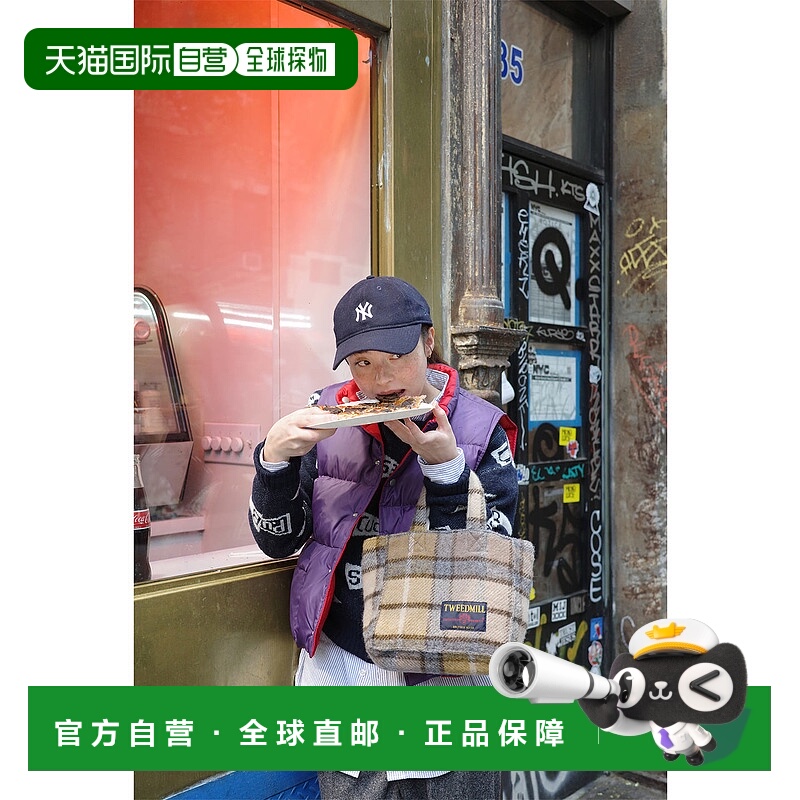 1h可退 日本直邮BEAMS BOY 女士 可翻转 羽绒背心 宽松户外风 130