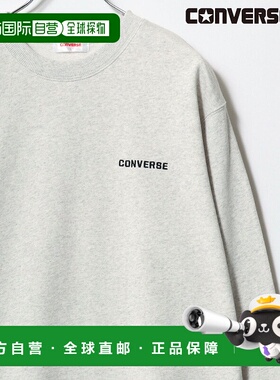 日本直邮 Sagara 刺绣一点 Logo 运动训练卫衣 [无]情侣上衣匡威