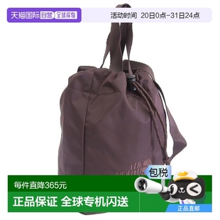 日本直郵北面 尼龍 水桶包迷你 NN2 迷你 女式 男式 包 深棕色