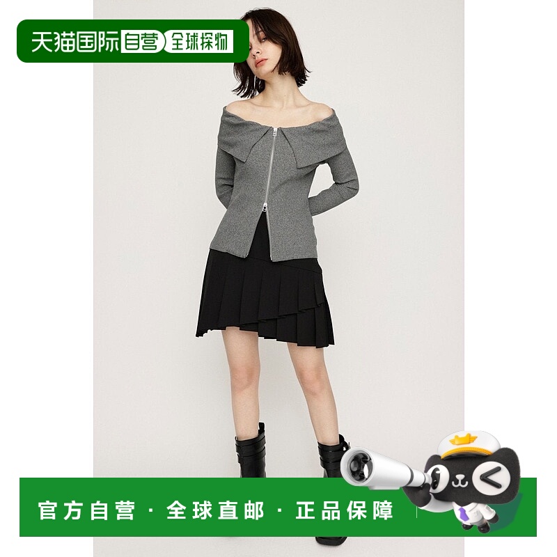 日本直邮SLY RANDOM HEM PLEATS百褶裙