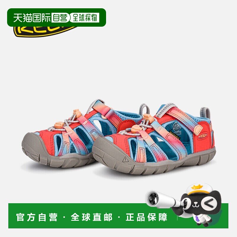 日潮跑腿KEEN科恩儿童SEACAMP II CNX户外舒适透气运动凉鞋溯溪鞋图片