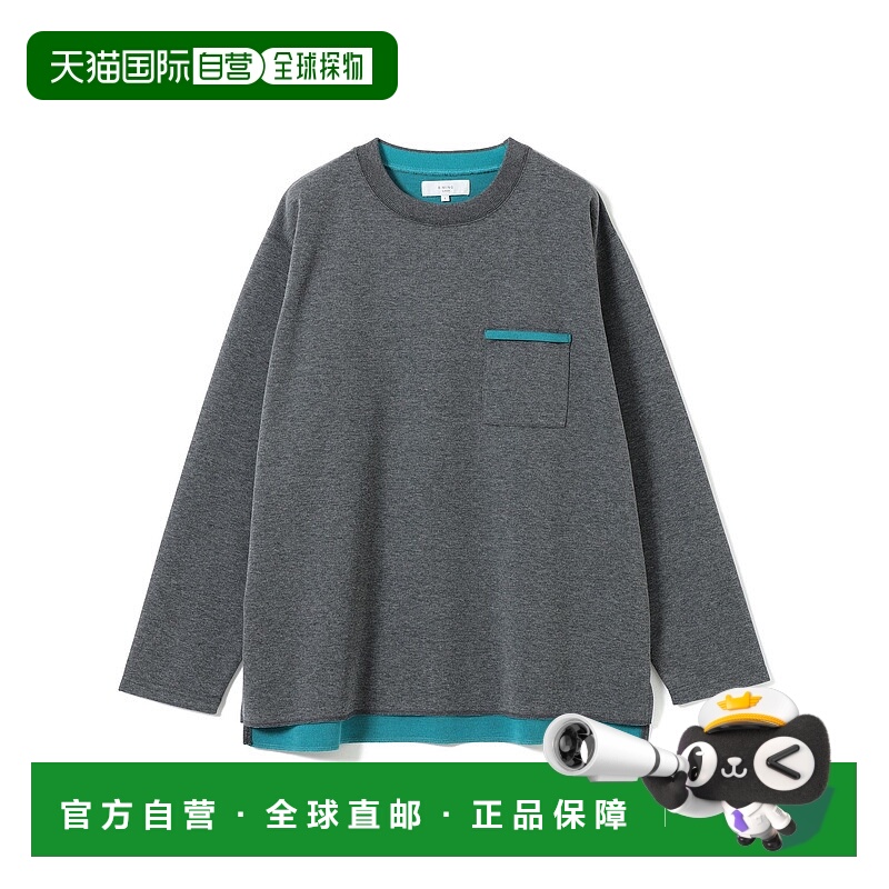 1h可退 日本直邮B:MING by BEAMS 男士 双面设计 圆领T恤 休闲宽