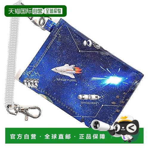 日本直邮【日本直邮】Colorful Candy Style卡套/链/钩 蓝/宇宙船