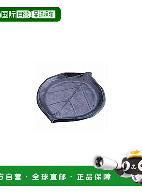 【日本直邮】Artec男士陶板烧黑色叶子形状耐高温防摔18.8cm