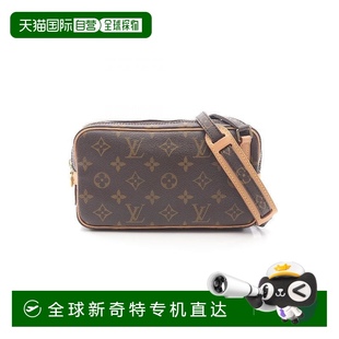 日本直郵中古LV路易威登女包A級(jí)95新Marly 1h可退 Bandouliere相
