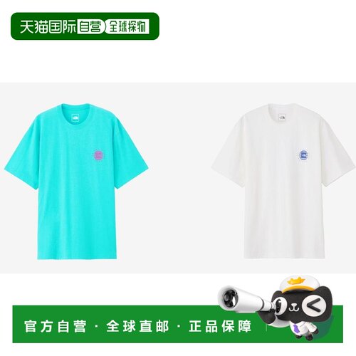 日本直邮The North Face 短袖 Geo Square Logo T 恤（男女通用）