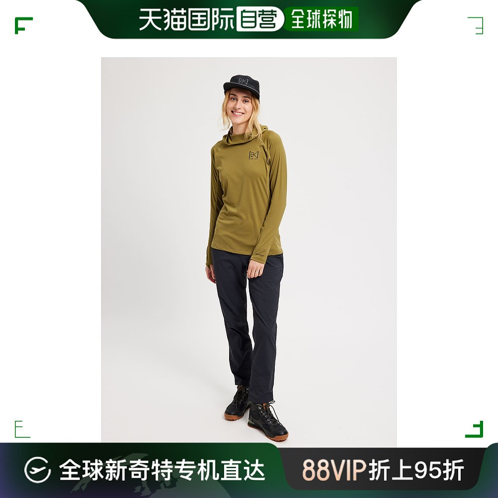 日潮跑腿Burton女式 Burton[ak] System Long Hat Martini Oliv-封面