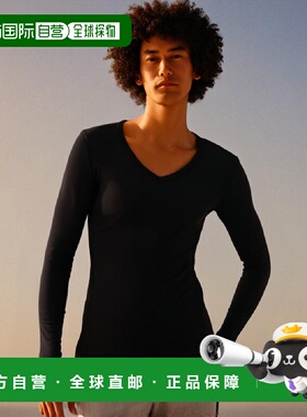 【日本直邮】Mizuno美津浓 男士健身长袖衣 黑色 XL E2MJ2005