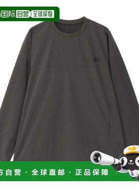 日本直邮THE NORTH FACE Apex Light Piste 男款圆领T恤 新灰褐色