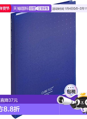 【日本直邮】Richt Love 透明书本可互换 A4 30 孔 30 口袋海军蓝
