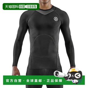 日本直邮SKINS 压缩衣 SERIES-3 男士长袖 黑色