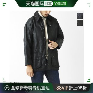 BEAUFORT Barbour mwx0017bk91 蜡涂层夹克男式 WAXED