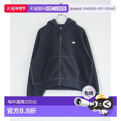 日本直邮DT-C0363POL DANTON 女士 POLARTEC THERMAL PRO 拉链连