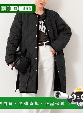 1h可退 日本直邮TAION×LIMONTA 女士长款羽绒服 别注贝罗亚滚边