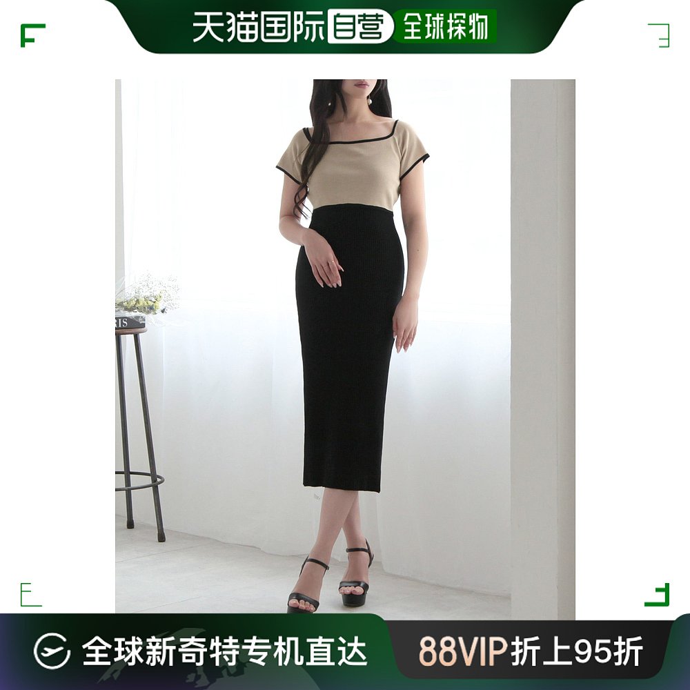 【日本直邮】JULIA BOUTIQUE　女士　针织连衣裙 女装/女士精品 连衣裙 原图主图