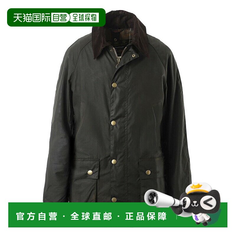 日本直邮barbour 男女同款长款夹克衫保暖防寒mwx0339ol71